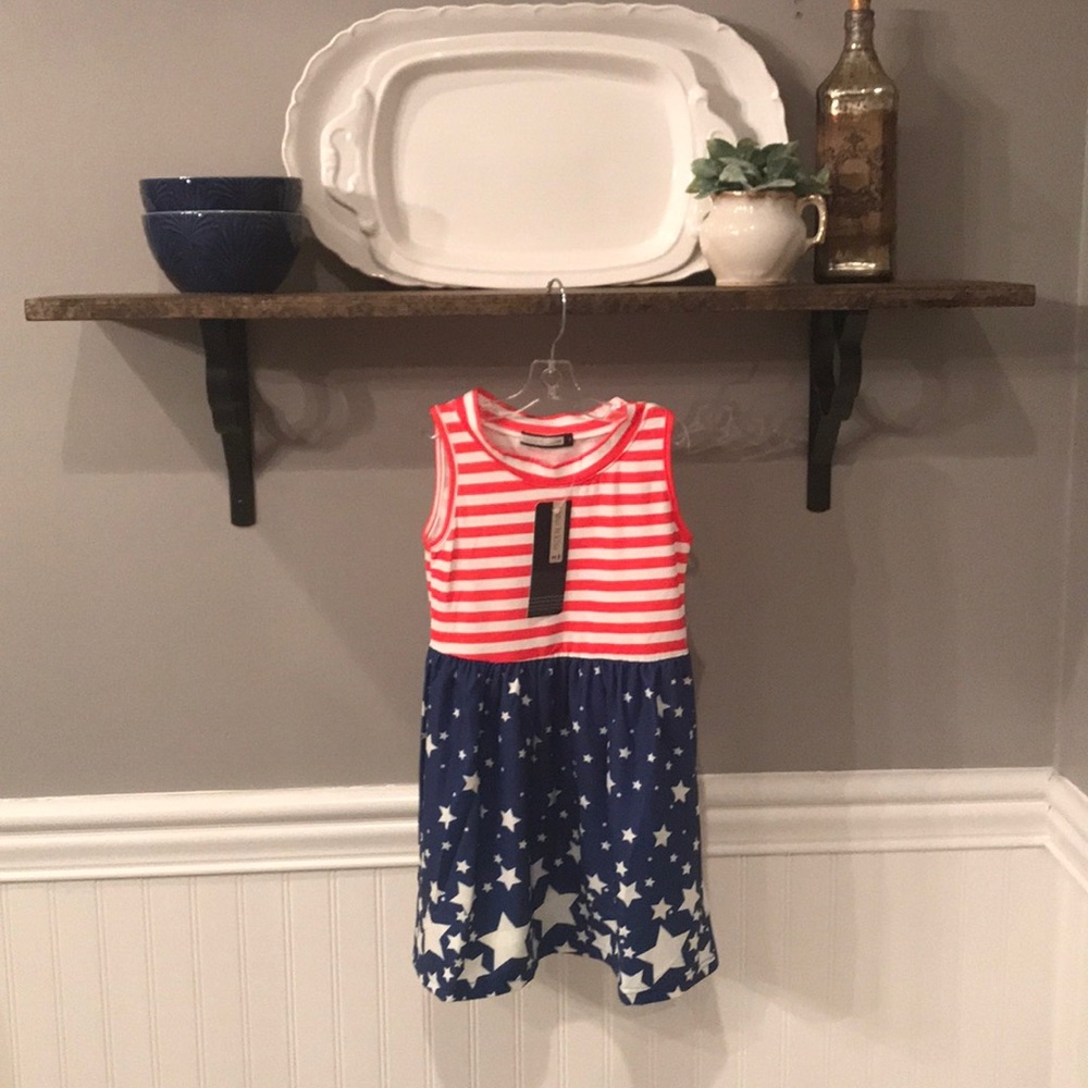Size 3T patriotic dress by Neatie Kiddie NWT 🇺🇸